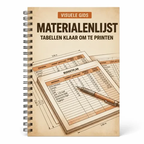 Rekenblad voor Materialen